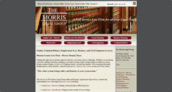 Desktop Screenshot of morris-law.com